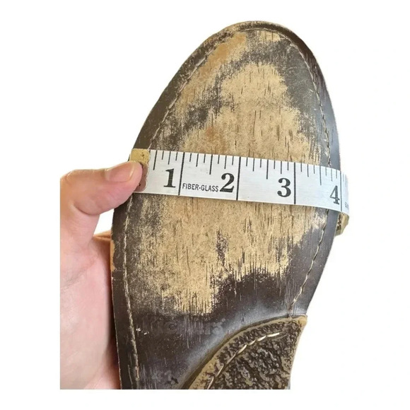 Kickers Blue Brogue Flats - Picture 12 of 12